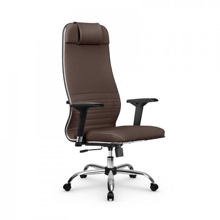 Кресло руководителя МЕТТА L-1m-38К2/4D MPES хром 17833 - вид 7